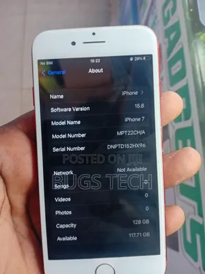 Mobile Phone 128 GB Red