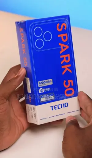 New Tecno Spark 50 128 GB Blue