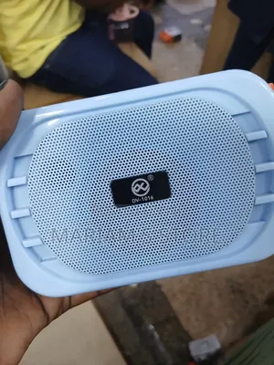 Wireless Bluetooth Speaker and a Prominent Perforated Speaker Grill.
