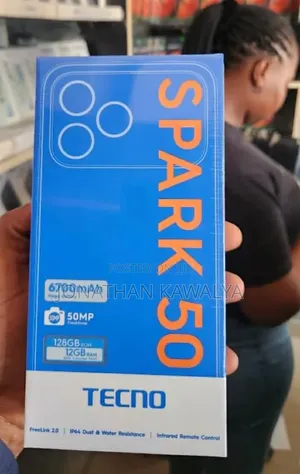 New Tecno Spark 50 128 GB Purple