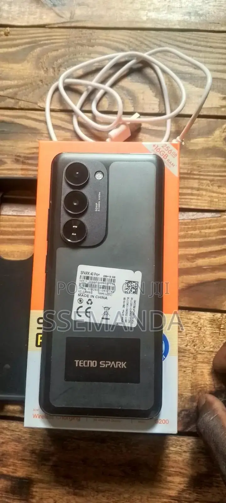 New Tecno Spark 40 Pro+ 256 GB Gray