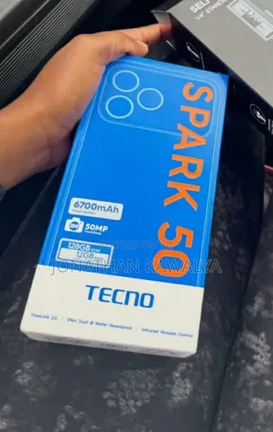 New Tecno Spark 50 128 GB Graphite
