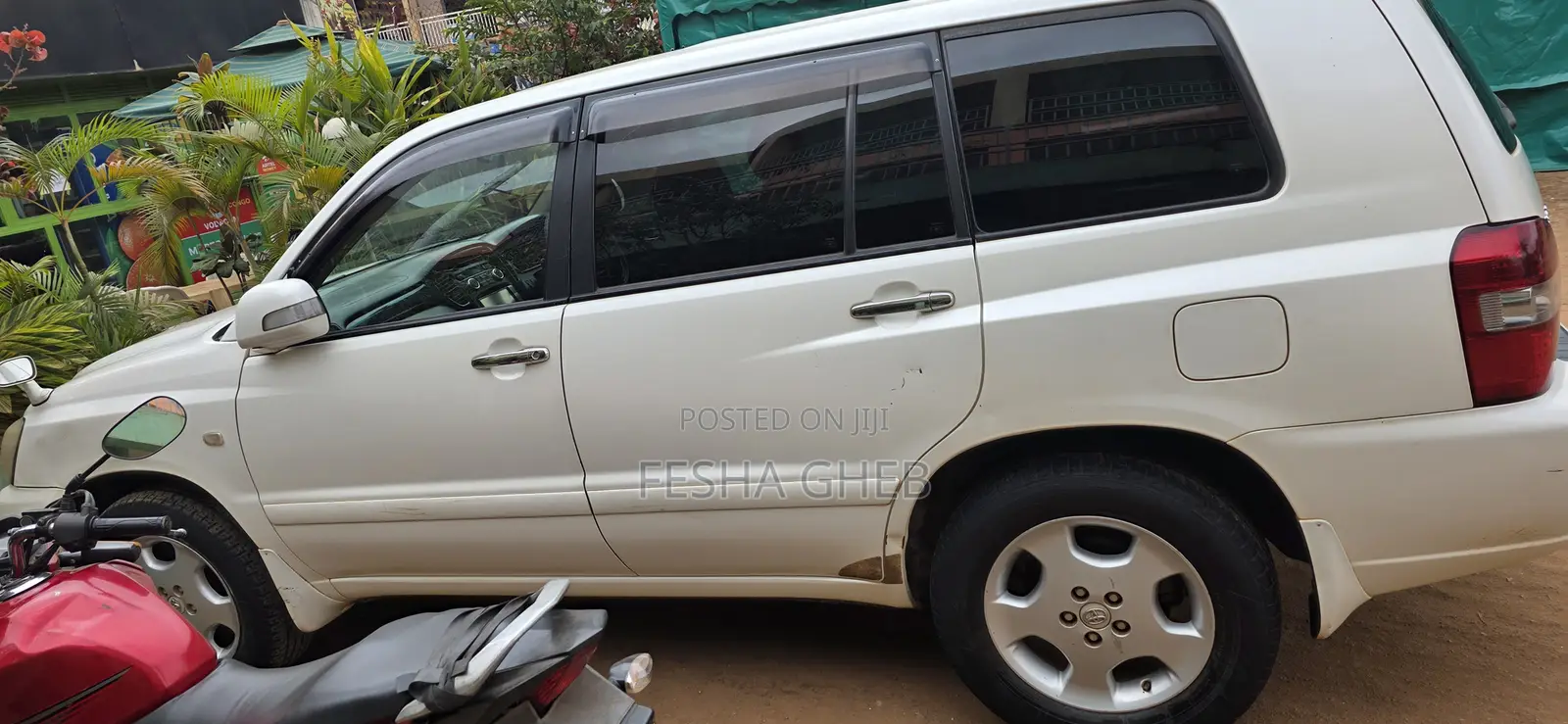 Toyota Kluger 2006 White