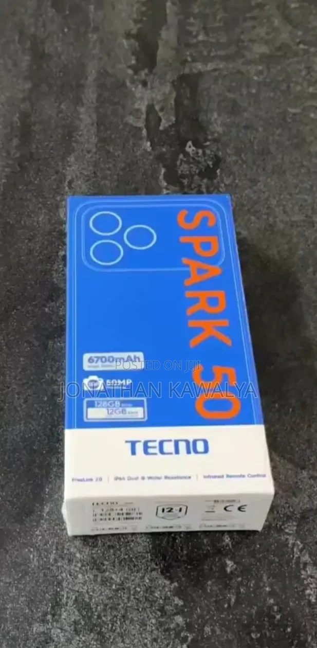 New Tecno Spark 50 128 GB Yellow