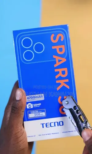 New Tecno Spark 50 128 GB Yellow