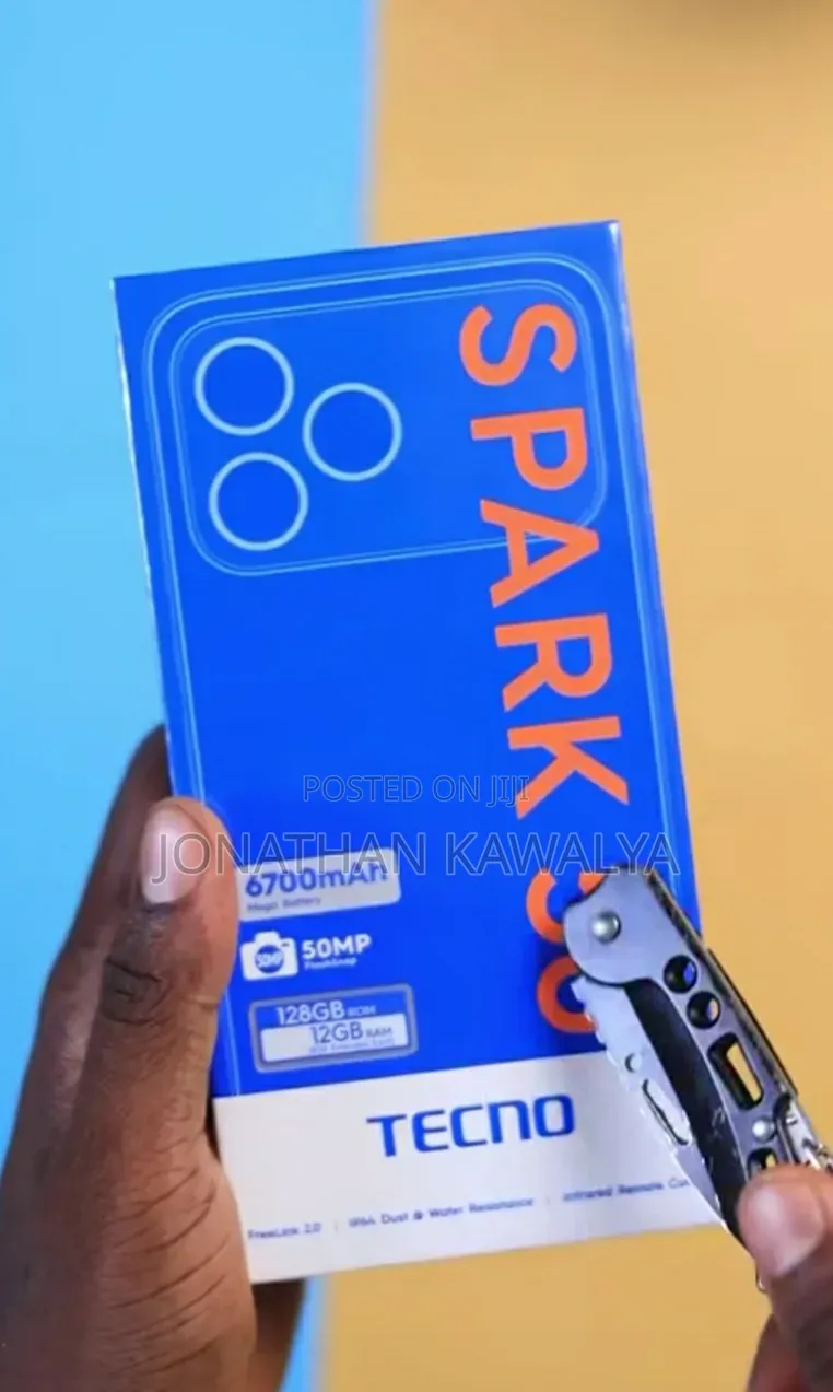 New Tecno Spark 50 128 GB Yellow