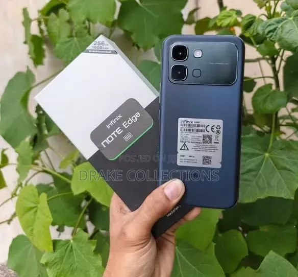 New Infinix Note Edge 256 GB Gray