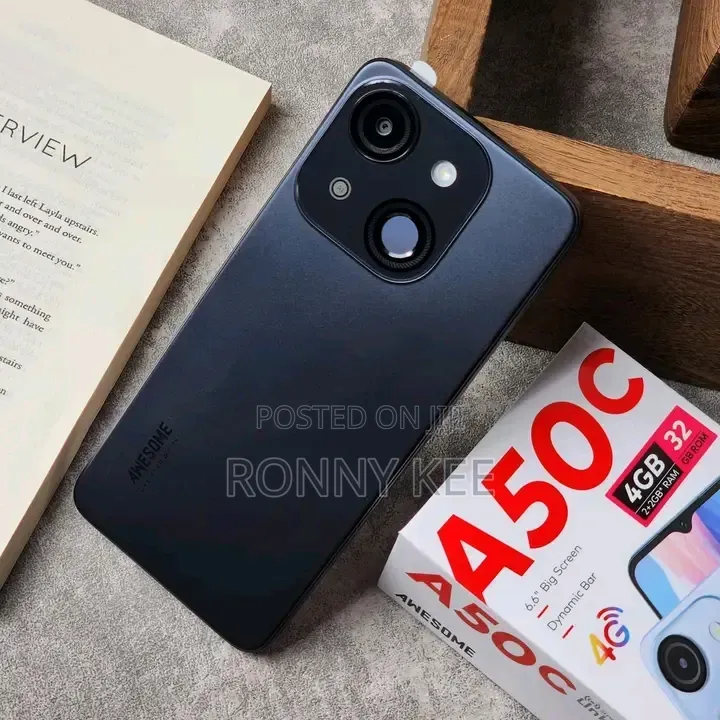 New Itel A50C 32 GB Black