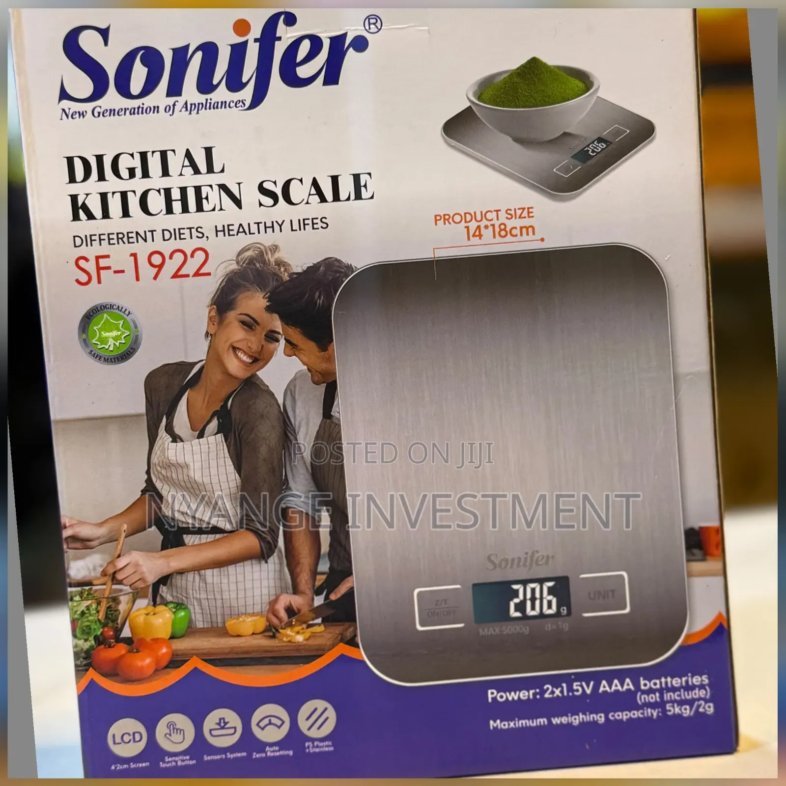 Sonifer SF-1922 Digital Kitchen Scale