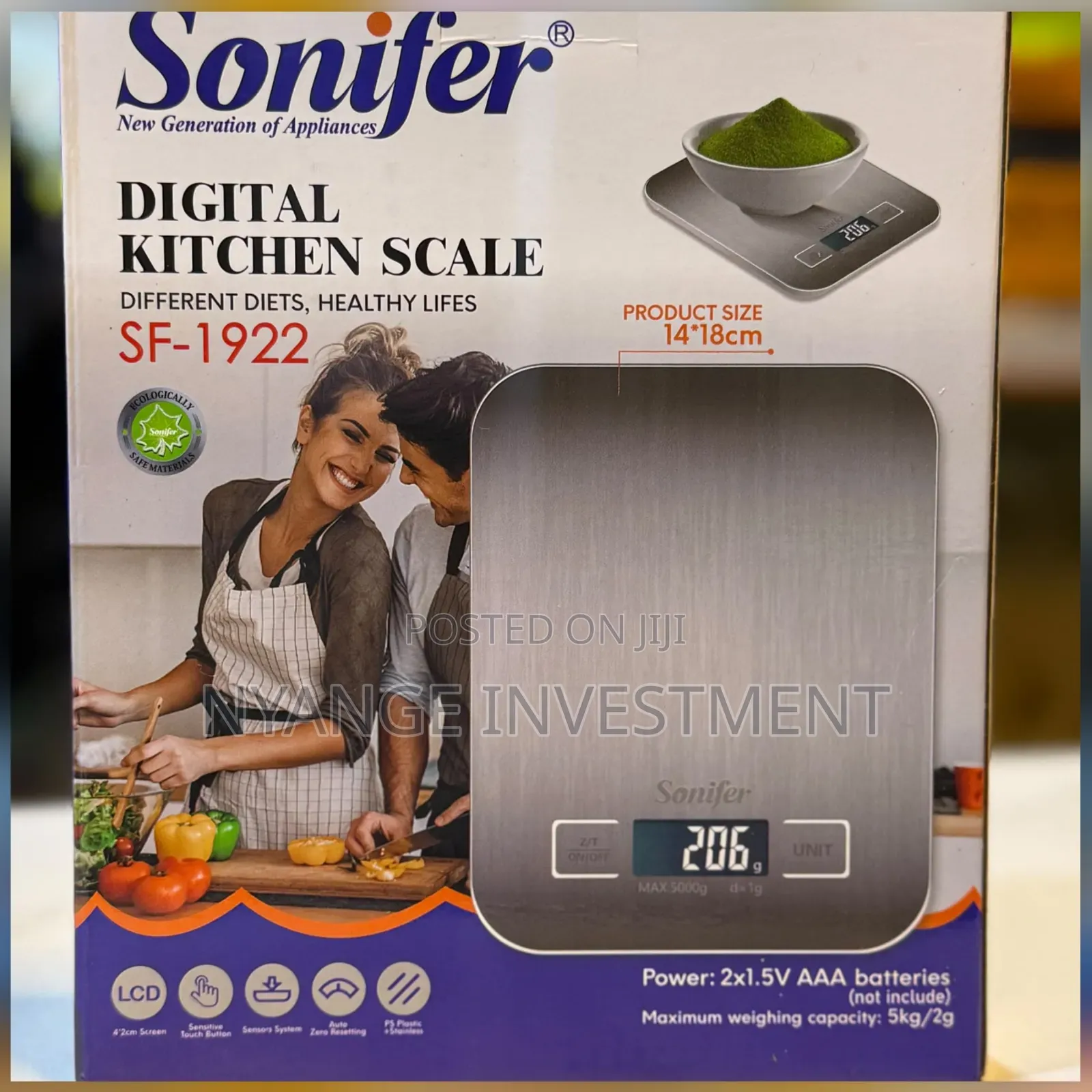 Sonifer SF-1922 Digital Kitchen Scale