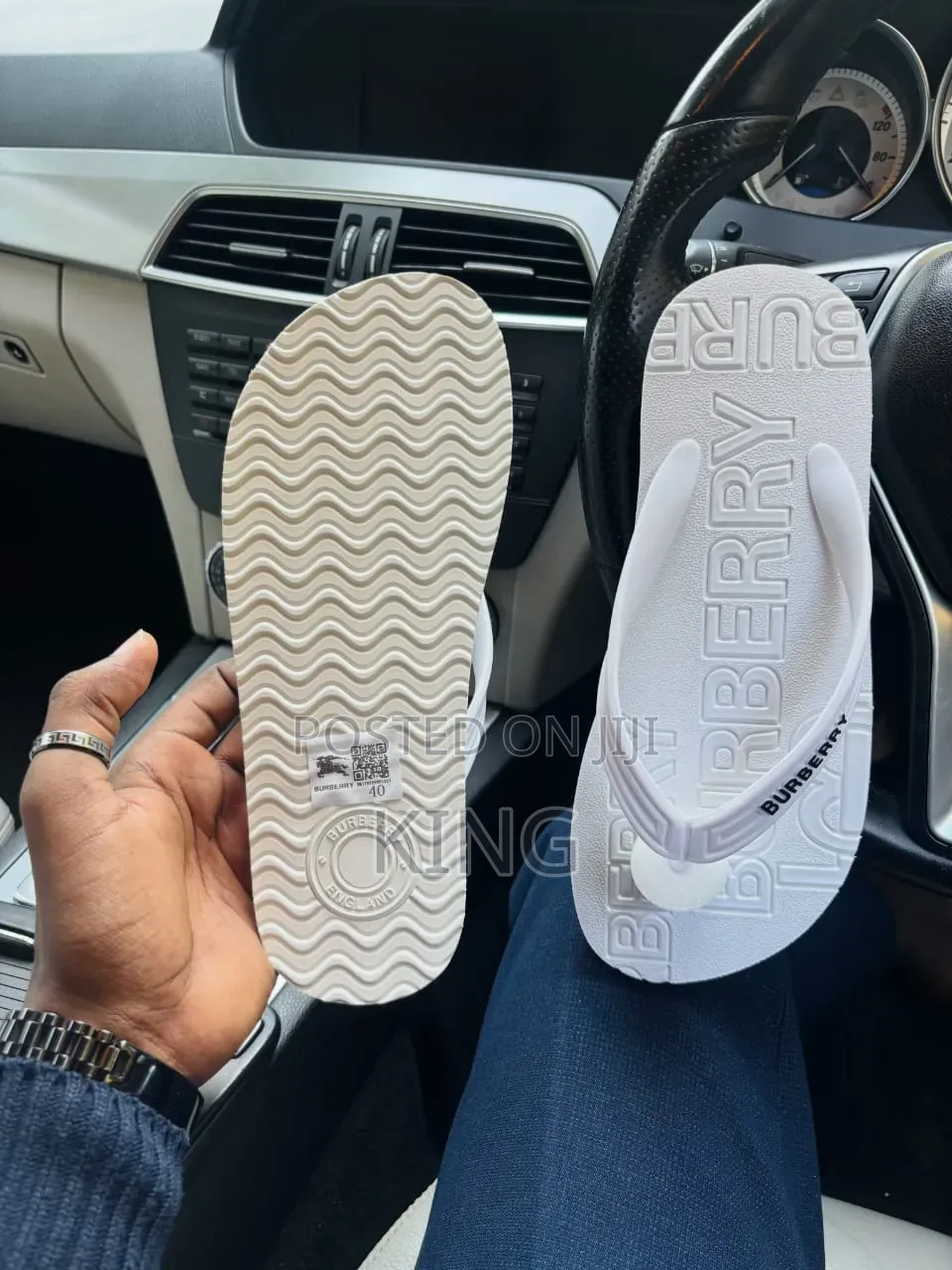Burberry Flip Flops