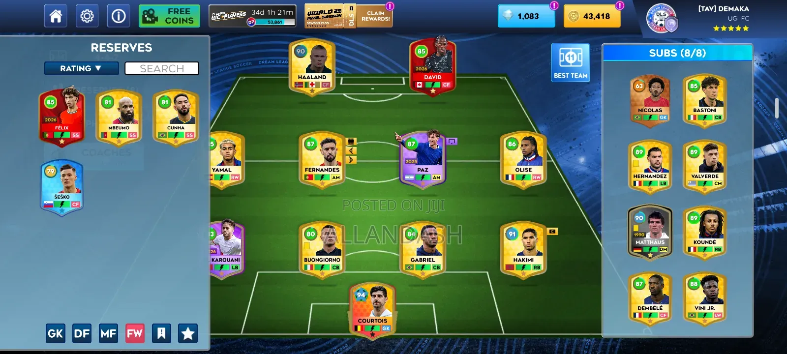 Dream League Team