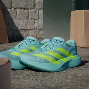 Adidas Adizero EVO SL Features a Vibrant Flash Aqua and Lucid Lemon