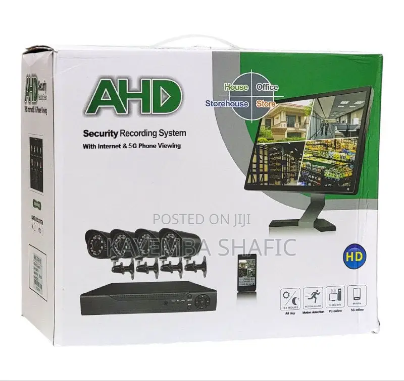 AHD Security Recording System Kit With Internet 5G Viewing