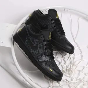 Nike Air Jordan 1 Low SE "Black Elephant Print"