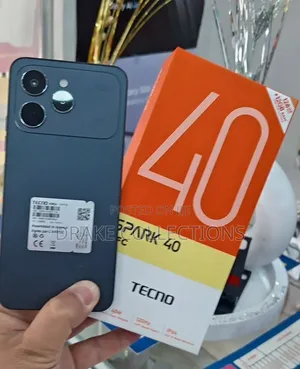 New Tecno Spark 40 256 GB Black