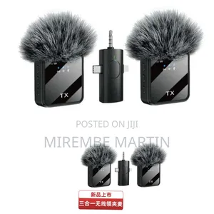 F11-2 3 in 1 Dedicated Wireless Collar Clip Microphone Radio