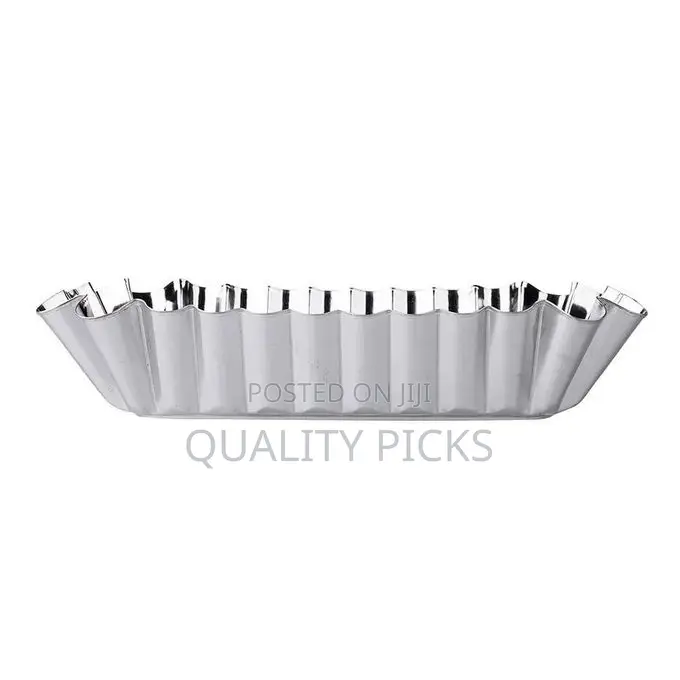 Rectangular Metal Corrugated Cake Mold Bread Pan