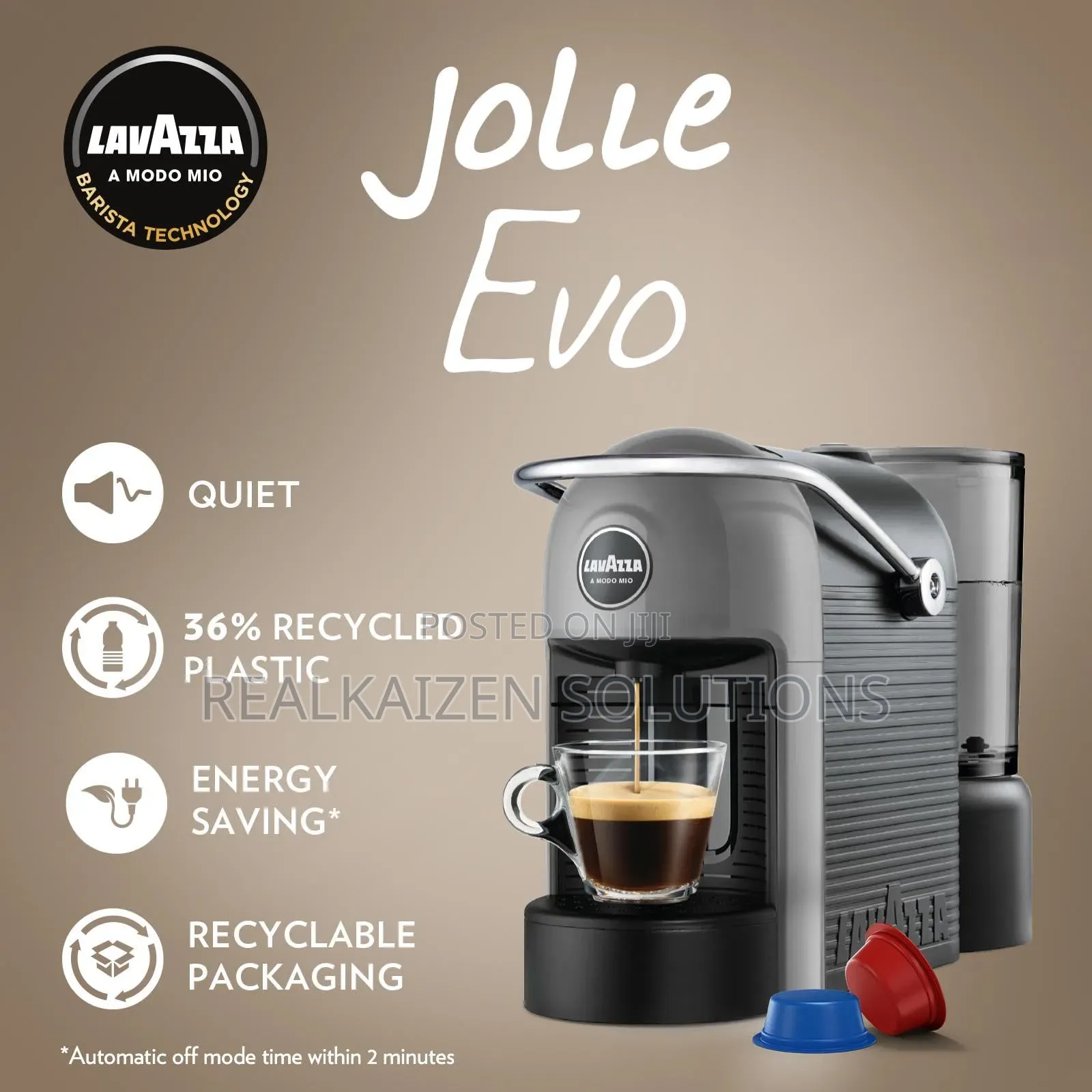 UK LAVAZZA a Modo Mio Jolie Evo Coffee Machine