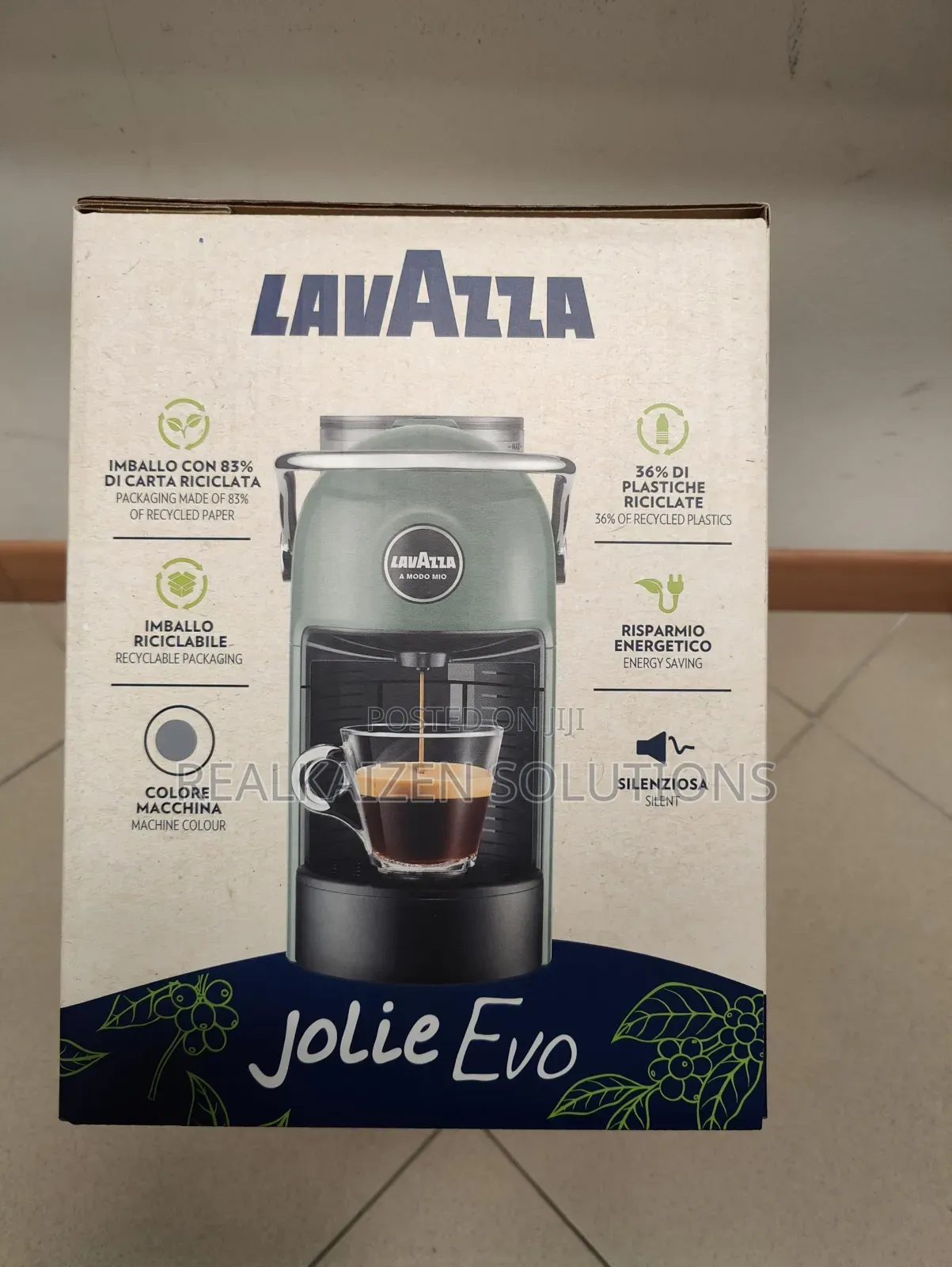 UK LAVAZZA a Modo Mio Jolie Evo Coffee Machine