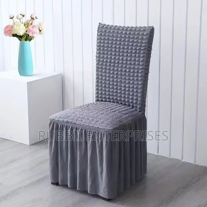 Dining Chair Cover 1PC ~ Grey