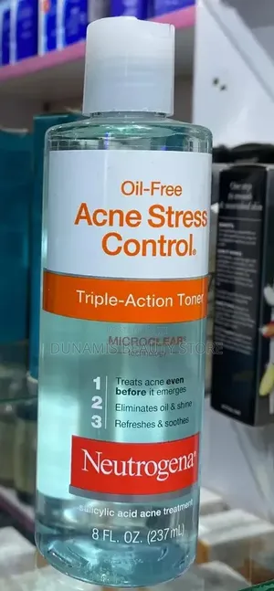 Neutrogena Oil Free Acne Stress Control Triple Action Toner 237