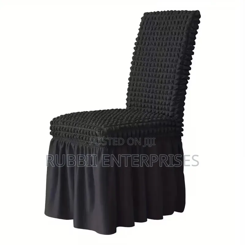 Dining Chair Cover ~ Dark Grey