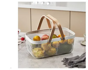 Pantry Storage Baskets - At 
Available in White and Black