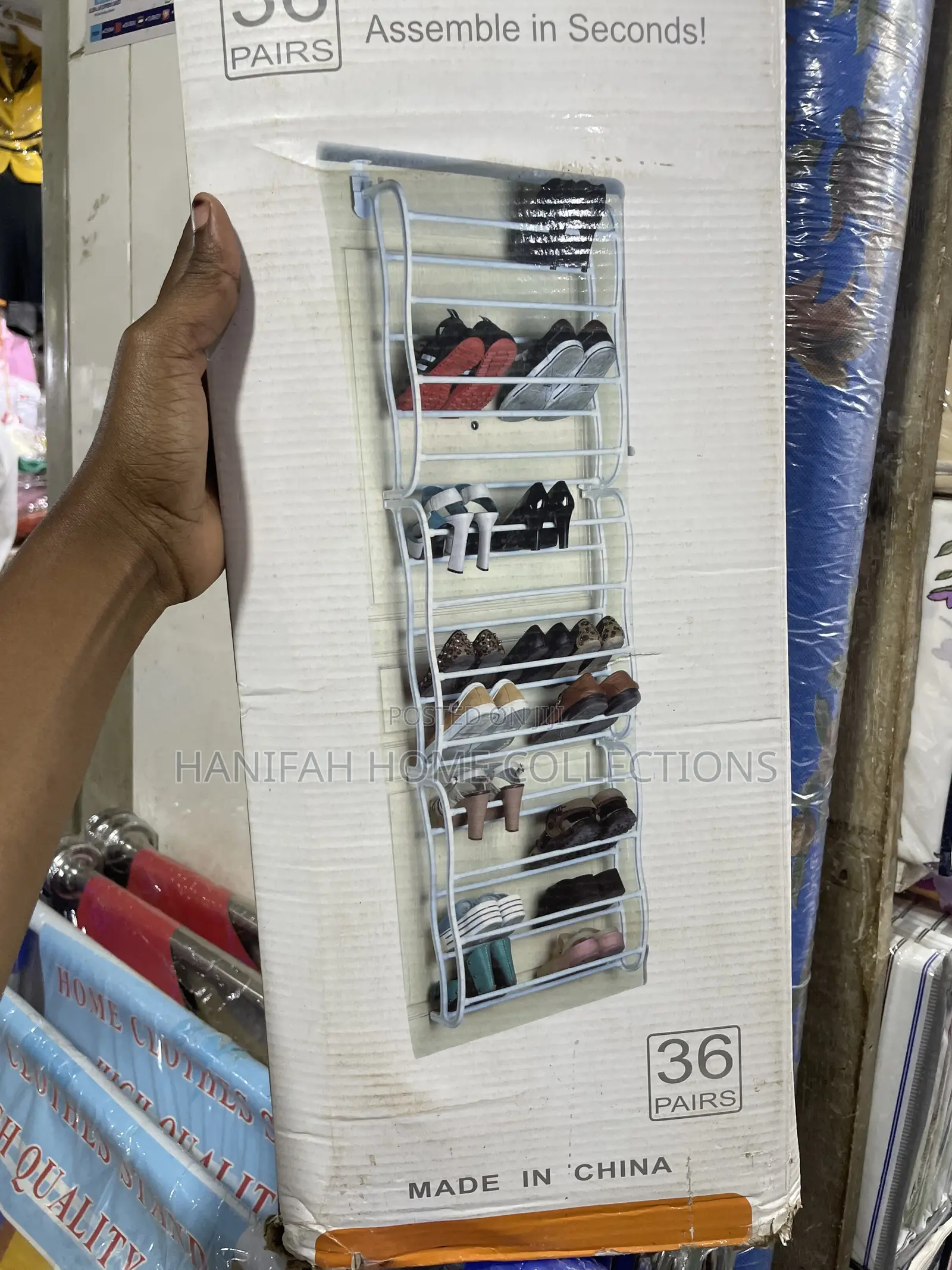 Over-the-Door Shoerack