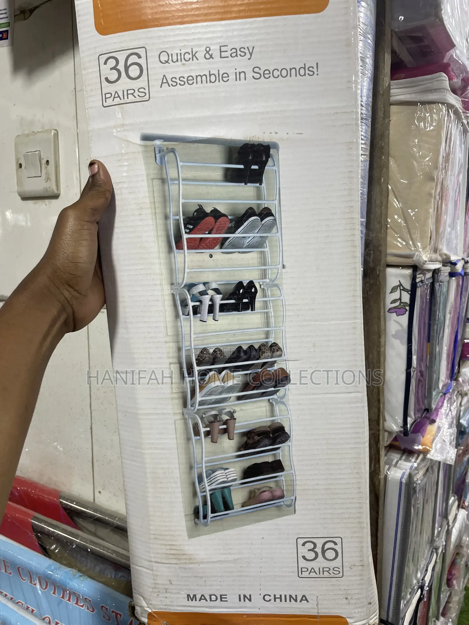 Over-the-Door Shoerack