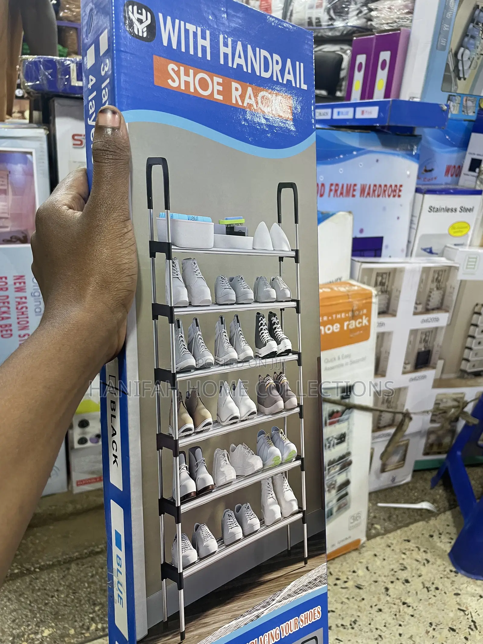 Tall Shoe Storage Rack