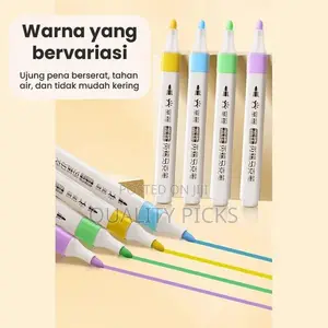 Shades Water Based Acrylic Marker Paint Pens With Fine Tips