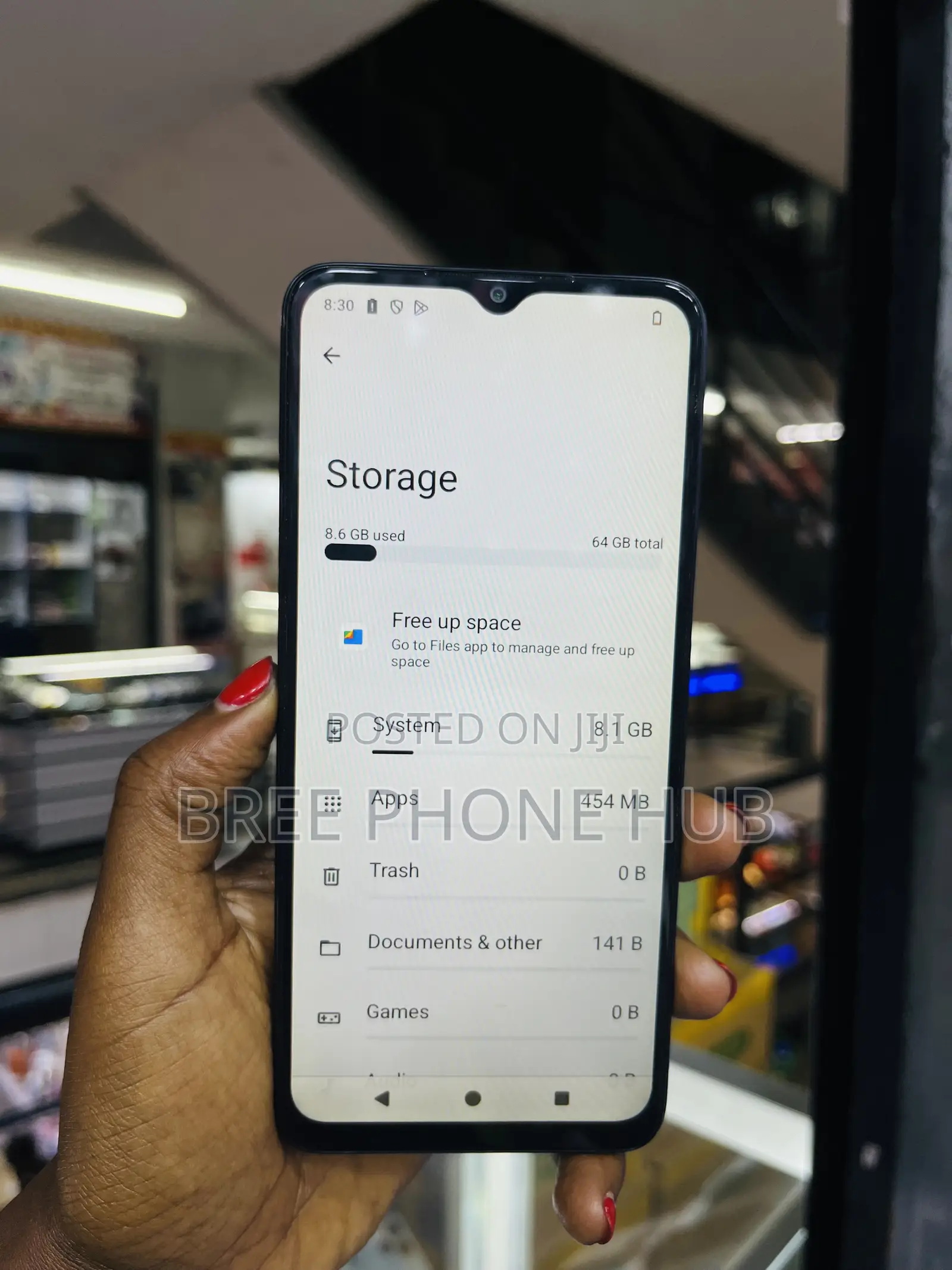 Itel A06 64 GB Black