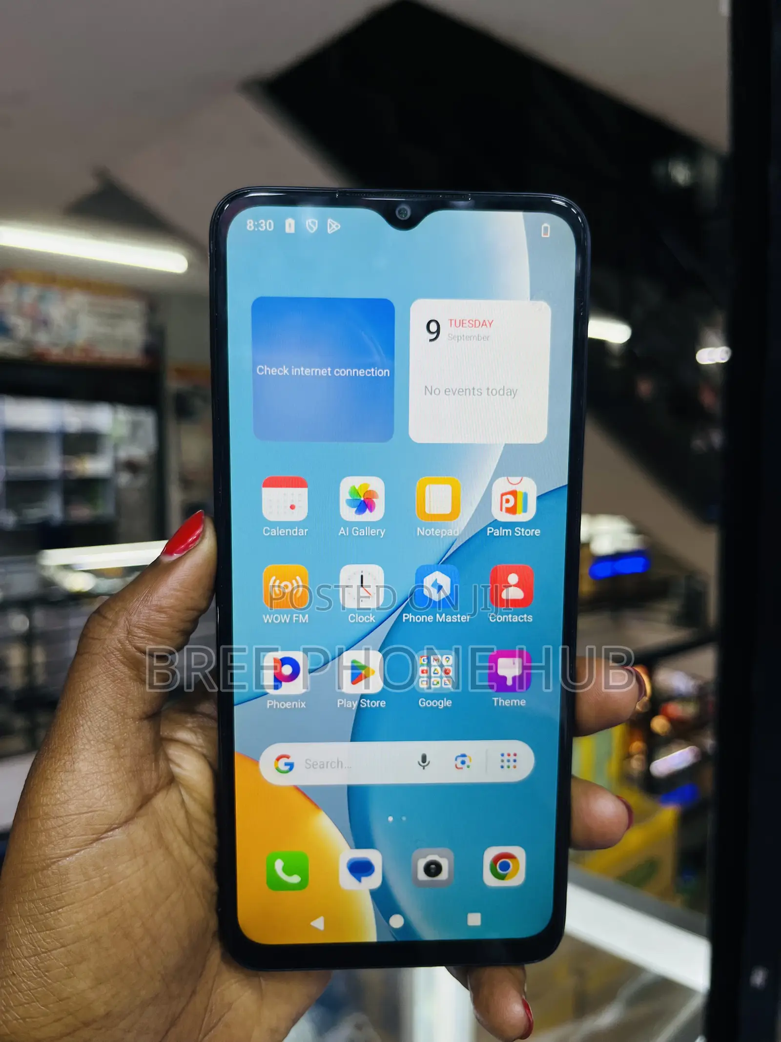 Itel A06 64 GB Black