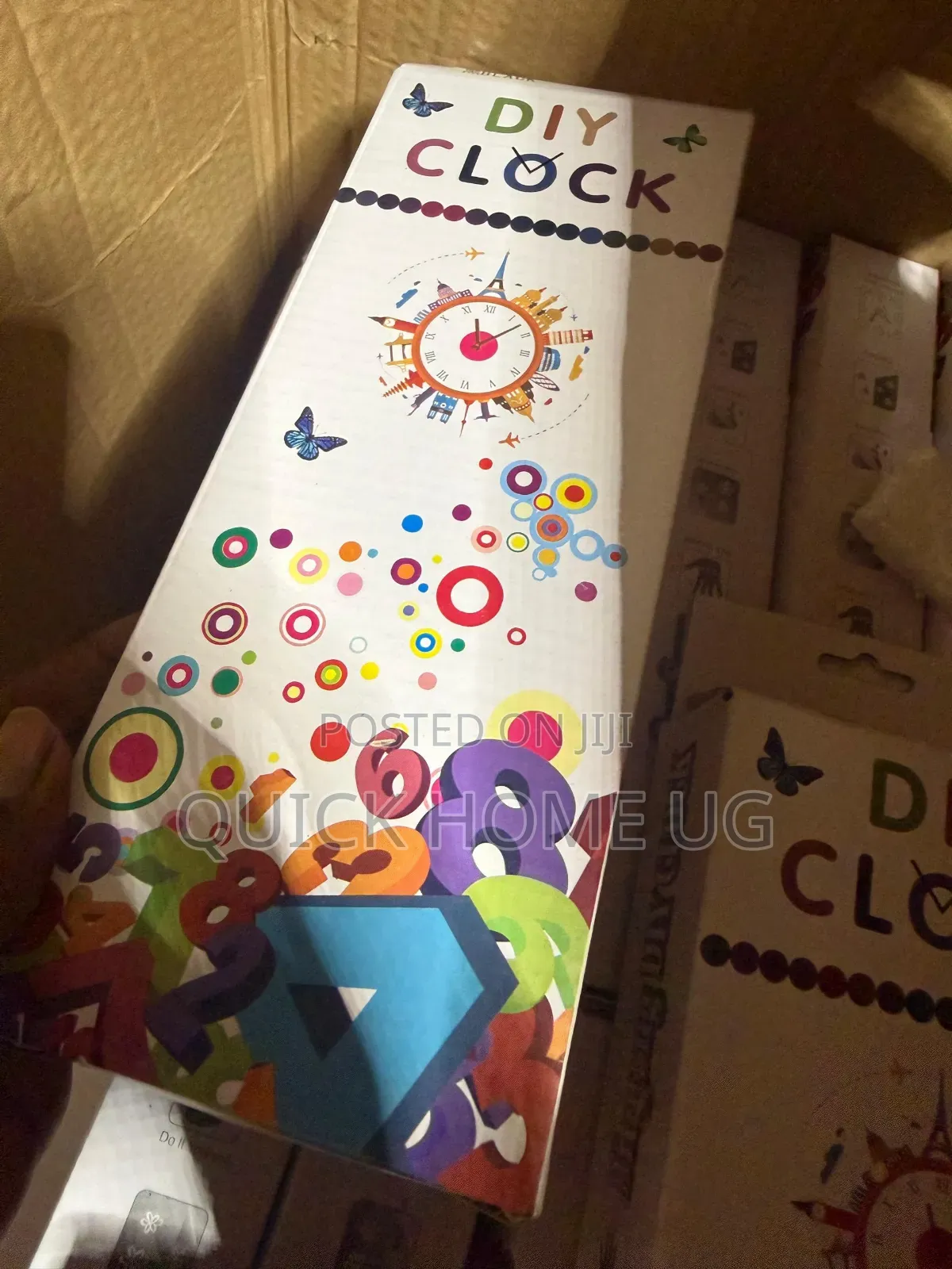 3D DIY Wall Sticker Clock