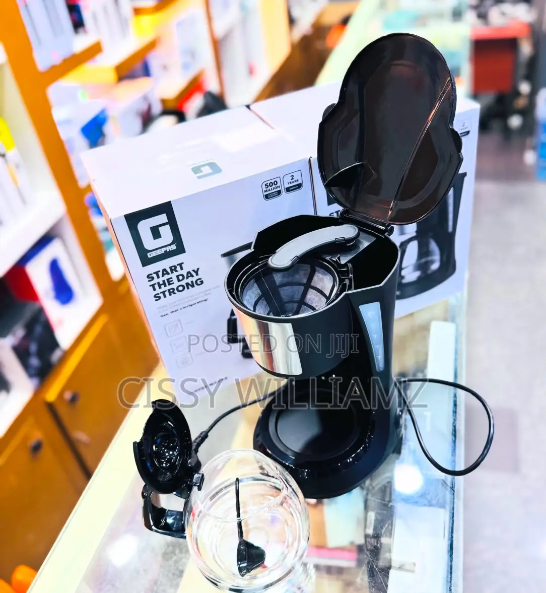 Geepas Coffee Maker 0.5L