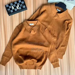 Knitted Polo Sweater Shirts