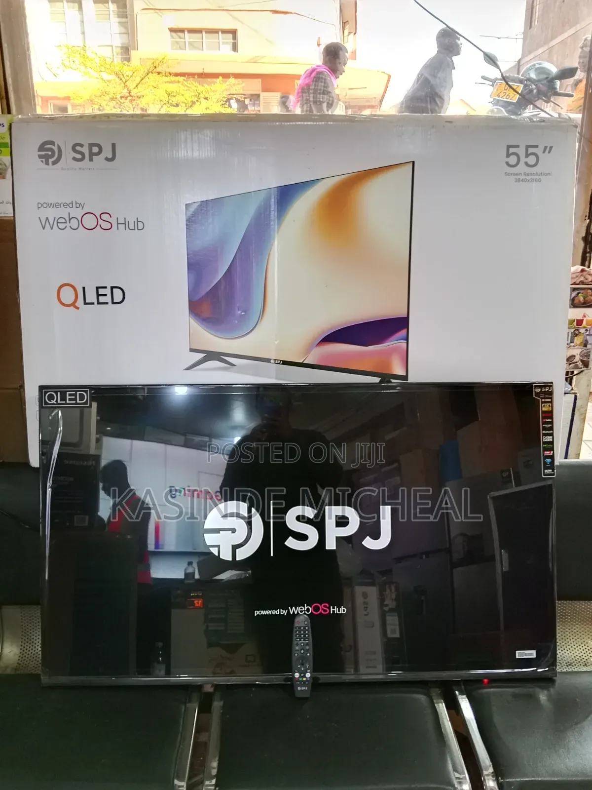 SPJ Qled 55inches Smart TV