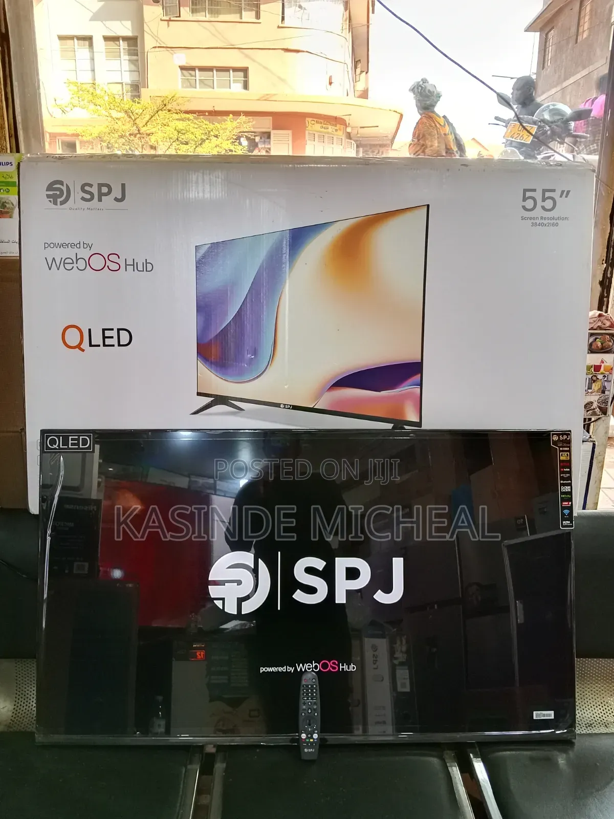 SPJ Qled 55inches Smart TV
