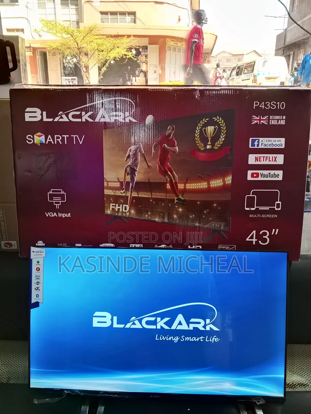 43inches Black Ark Smart TV