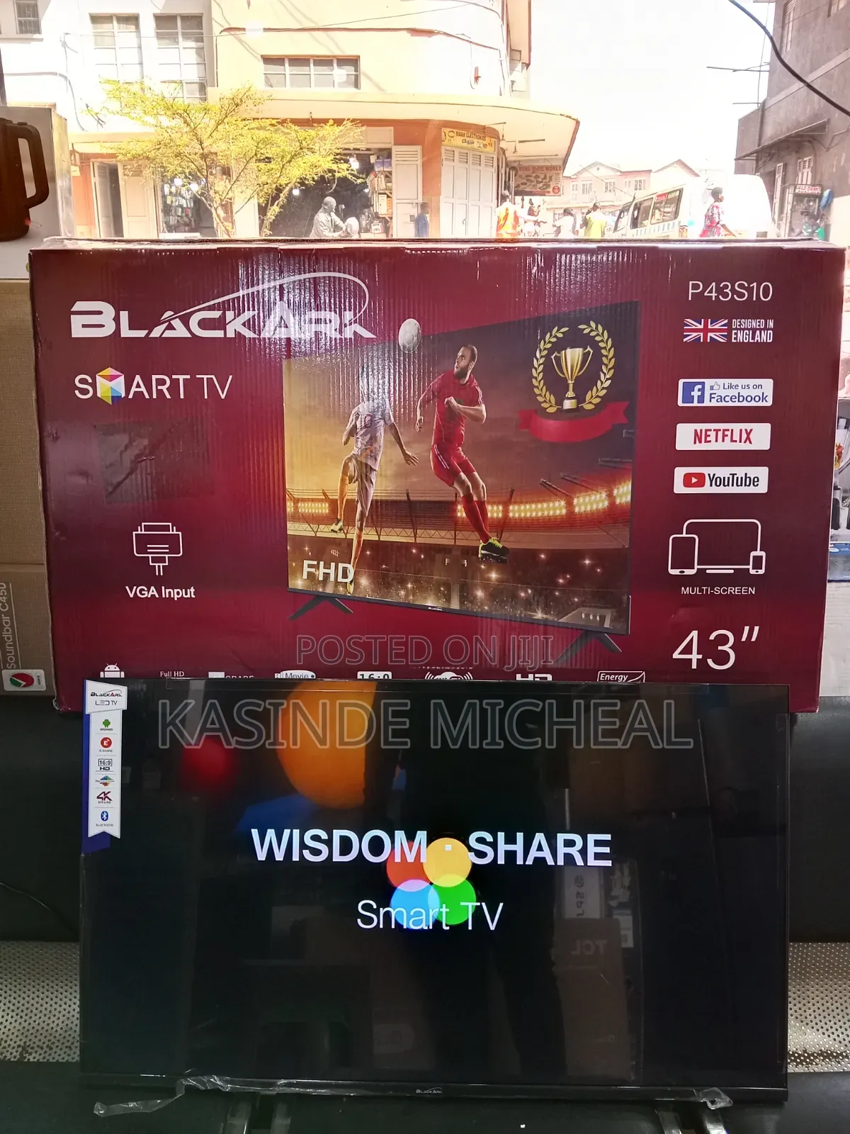 43inches Black Ark Smart TV