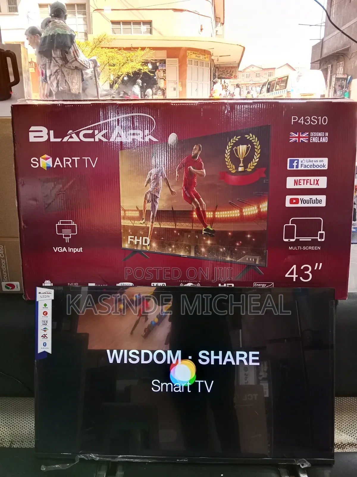 43inches Black Ark Smart TV