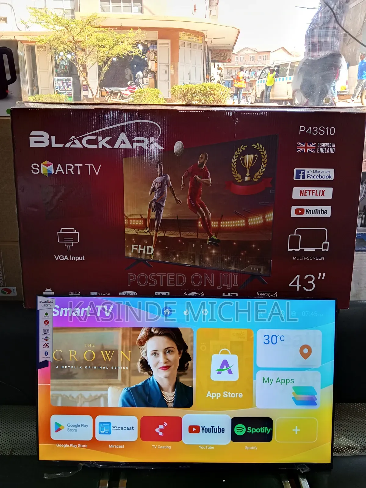 43inches Black Ark Smart TV
