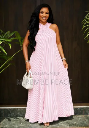Strips Free Dresses