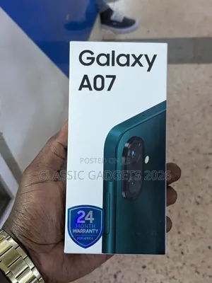 New Samsung Galaxy A07 256 GB Black