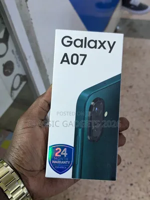 New Samsung Galaxy A07 256 GB Black