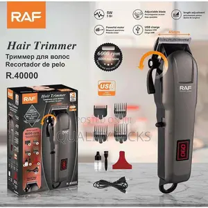 RAF 400000 LED Display Powerful Hair Clipper