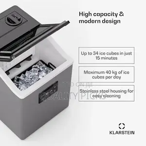Commercial Ice Maker, 35 Kg/Day, 3L Tank Ice