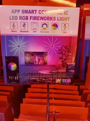 Led Smart Control Fireworks Light