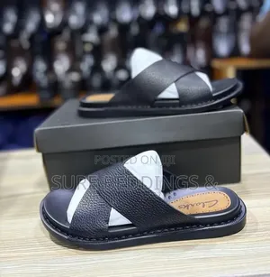 Black Clarks Sandals